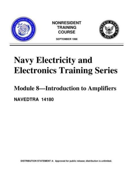 Cover for United States Navy · The Navy Electricity and Electronics Training Series Module 08 Introduction To A (Paperback Book) (2016)