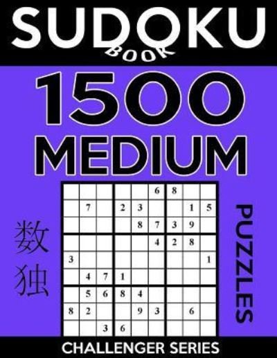 Cover for Sudoku Book · Sudoku Book 1,500 Medium Puzzles (Paperback Bog) (2017)