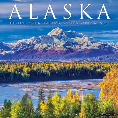 Cover for Willow Creek Press · Alaska 2025 12 X 12 Wall Calendar (Calendar) (2024)