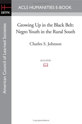 Cover for Charles S. Johnson · Growing Up in the Black Belt: Negro Youth in the Rural South (Paperback Book) (2008)