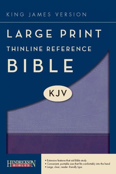 Cover for Hendrickson Publishers · KJV Thinline Reference Bible (Leather Book) [Large type / large print edition] (2011)