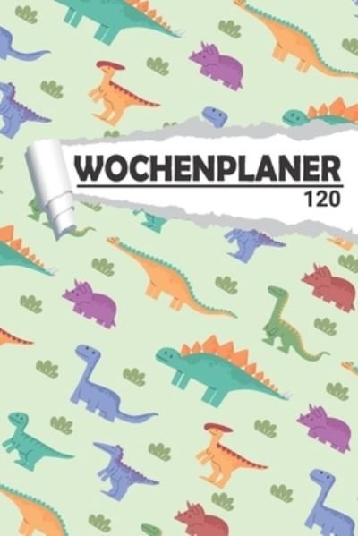 Cover for Aw Media · Wochenplaner Kinder Dino (Paperback Bog) (2020)
