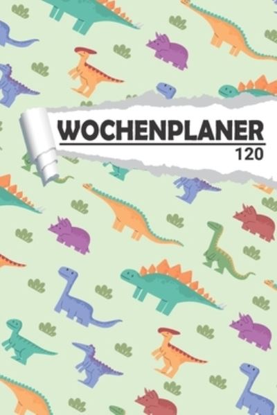 Cover for Aw Media · Wochenplaner Kinder Dino (Paperback Book) (2020)