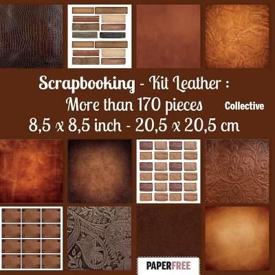 Cover for Collective · Scrapbooking Kit - Leather (Paperback Book) (2018)