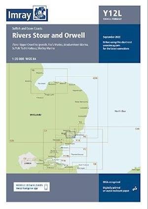 Cover for Imray · Imray Chart Y12 Laminated: Rivers Stour and Orwell - Y Series (Map) [New edition] (2022)