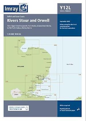 Imray Chart Y12 Laminated: Rivers Stour and Orwell - Y Series - Imray - Livros - Imray, Laurie, Norie & Wilson Ltd - 9781786794277 - 31 de outubro de 2022