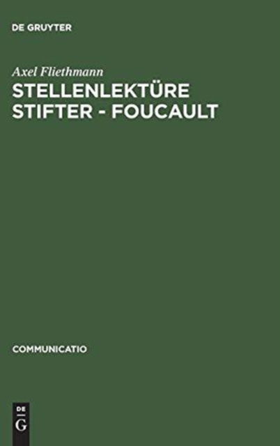 Cover for Axel Fliethmann · Stellenlektüre (Bok) (2001)