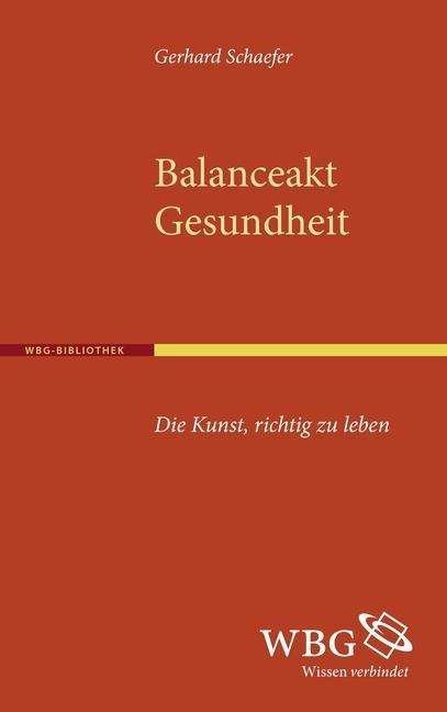 Cover for Schaefer · Balanceakt Gesundheit (Bok)