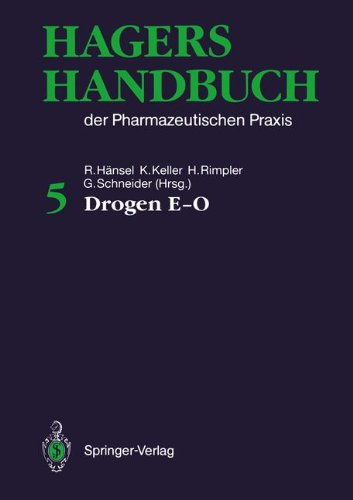 Cover for Greiner  S. · Hagers Handbuch der Pharmazeutischen Praxis: Drogen E-O (Paperback Book) [German, 5. Aufl. 1993. Softcover Reprint of the Original 5th Ed. edition] (2012)