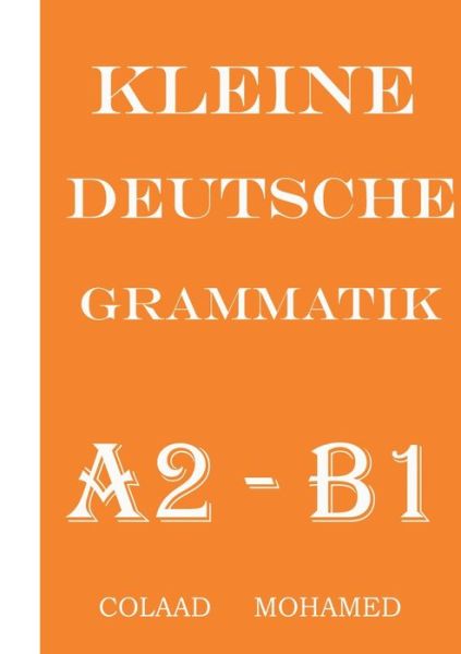 Cover for Mohamed · Kleine Deutsche Grammatik (Bok) (2019)