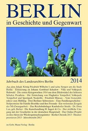 Cover for Werner Breunig · Berlin in Geschichte Und Gegenwart (Hardcover Book) (2014)