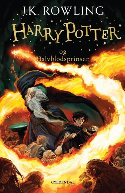 Cover for J. K. Rowling · Harry Potter: Harry Potter 6 - Harry Potter og Halvblodsprinsen (Gebundesens Buch) [5. Ausgabe] (2015)