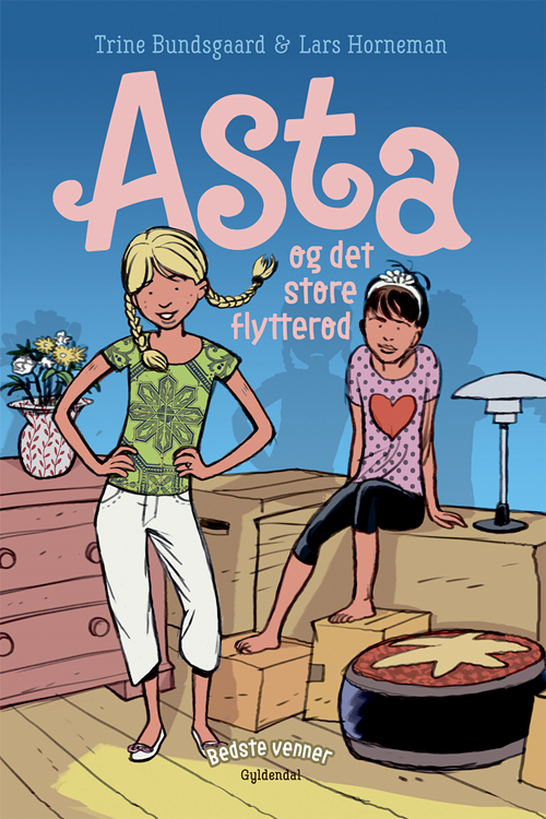 Cover for Trine Bundsgaard · Bedste venner: Bedste venner 1 - Asta og det store flytterod (Indbundet Bog) [2. udgave] (2020)