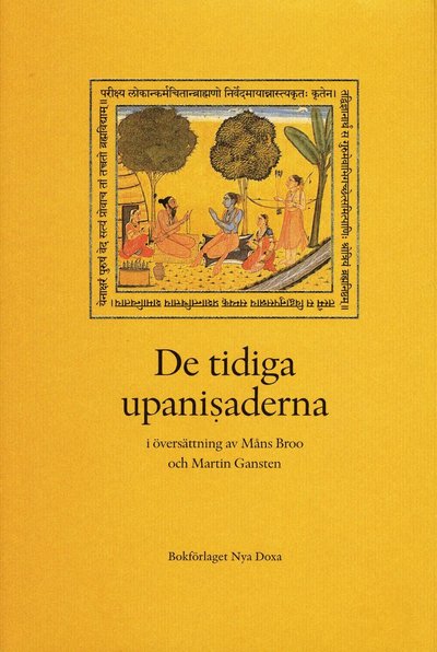 Cover for Martin Gansten · De tidiga upanisaderna (Taschenbuch) (2021)