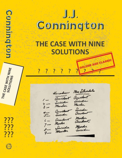 Cover for JJ Connington · The Case With Nine Solutions - Yellowbacks (Paperback Book) (2025)