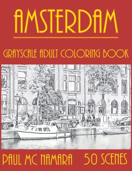 Cover for Paul MC Namara · Amsterdam Grayscale (Paperback Book) (2020)