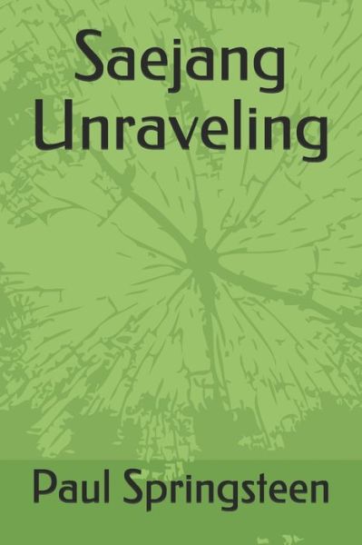 Cover for Paul Springsteen · Saejang Unraveling - Saejang's Journey (Paperback Book) (2021)