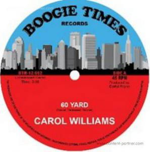 Cover for Carol Williams · 60 Yard/ I'll Do Anything (12&quot;) (2012)