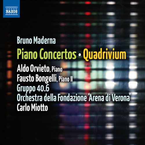 Piano Concerto 1942 - B. Maderna - Music - NAXOS - 0747313264278 - November 9, 2011