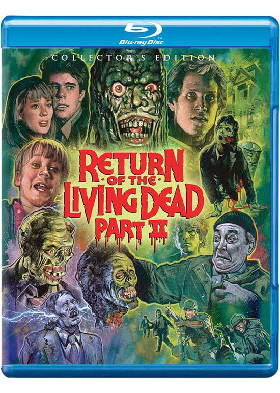 Cover for Return of the Living Dead Part II (Blu-Ray) [Collector's edition] (2018)