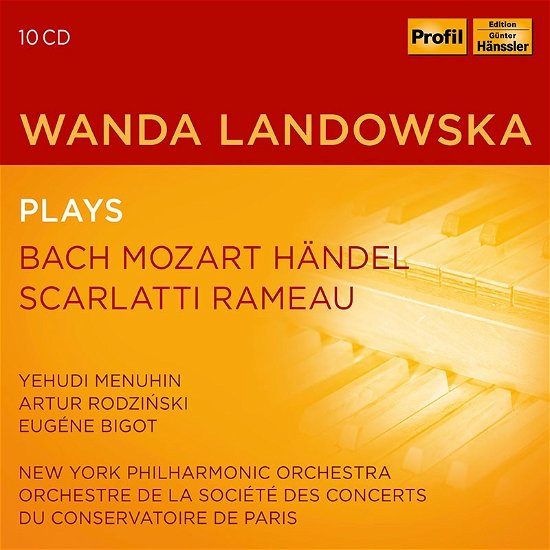 Wanda Landowska Plays Bach / Mozart / Handel / Scarlatti / Rameau - Landowska - Musikk - PROFIL - 0881488220278 - 1. juli 2022