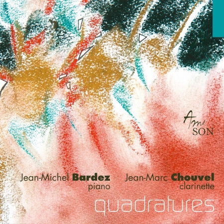 Cover for Jean-Marc Chouvel &amp; Jean-Michel Bardez · Quadratures (CD) (2018)