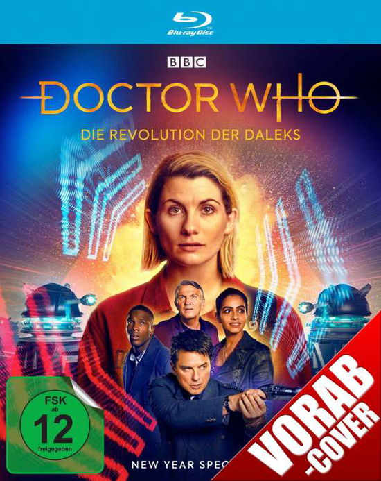 Cover for Whittaker,jodie / Cole,tosin / Gill,mandip/+ · Doctor Who-die Revolution Der Daleks (Blu-ray) (2021)