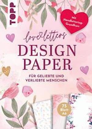 Design Paper Love Letters A6 (Leksaker)