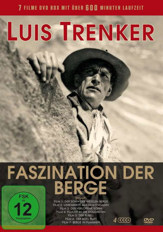 Cover for Trenker,luis / Hartl,karl / Bonnard,mario · Luis Trenker-faszination Der Berge (DVD) (2021)