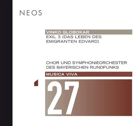 Cover for Choir &amp; Orchestra Des Bayerischen Rundfunks · Vinko Globokar / Exil 3 (Das Leben Des Emigranten Edvard) (CD) (2017)