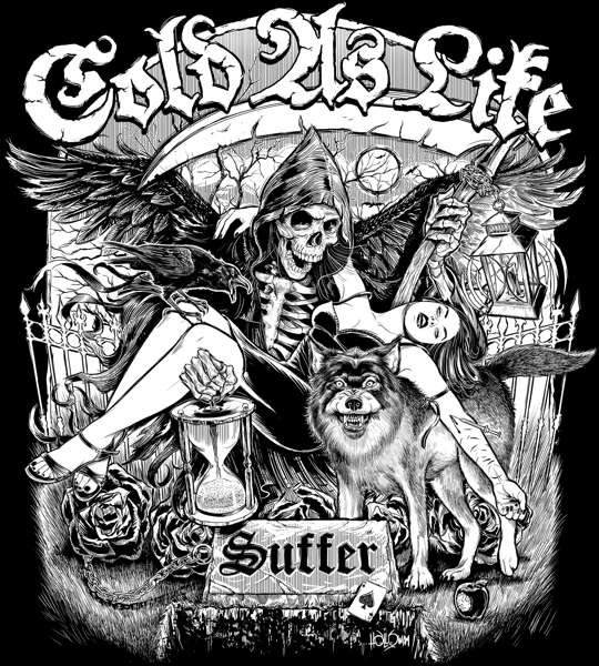 Cover for Cold As Life · Suffer / For The Flew (LP) (2017)