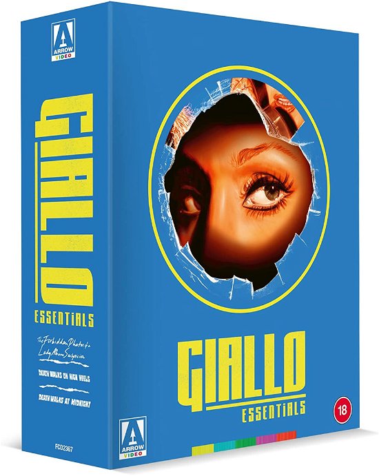 Cover for Giallo Essentials (Blu-ray) [Blue, Limited edition] (2023)