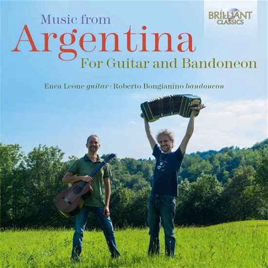 Cover for Cobain / Leone / Bongianino · Music from Argentina for Guitar &amp; Bandoneon (CD) (2017)