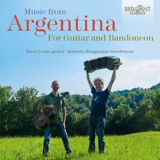 Music from Argentina for Guitar & Bandoneon - Cobain / Leone / Bongianino - Musik - BRILLIANT CLASSICS - 5028421955278 - 27. oktober 2017