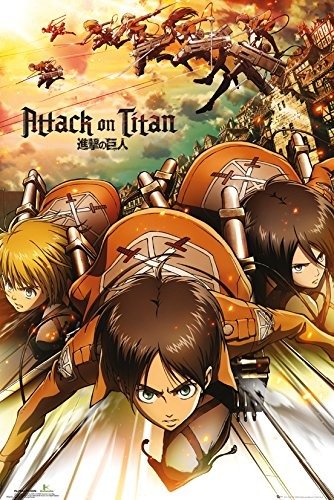 ATTACK ON TITAN - Poster 61X91 - Attack - P.Derive - Marchandise - Gb Eye - 5028486280278 - 23 décembre 2016