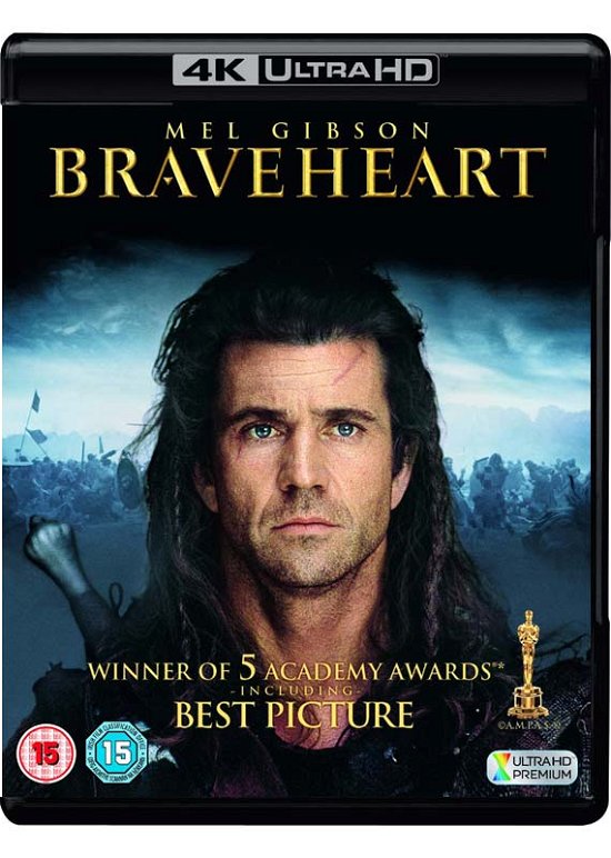 Braveheart - Braveheart Uhd BD - Filme - 20th Century Fox - 5039036090278 - 12. November 2018