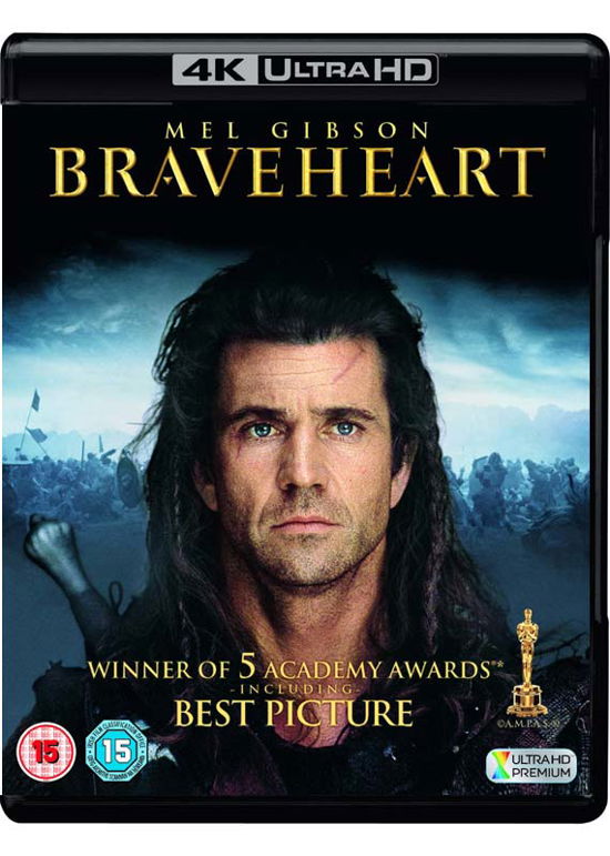 Braveheart - Braveheart Uhd BD - Películas - 20th Century Fox - 5039036090278 - 12 de noviembre de 2018