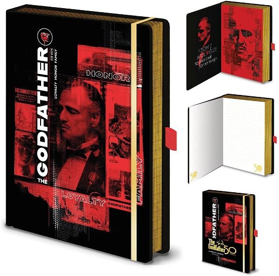 Godfather (The): A5 Premium Notebook (Quaderno) - The Godfather - Koopwaar -  - 5051265739278 - 