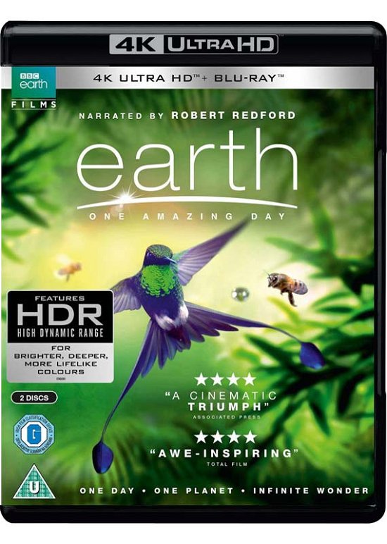 Cover for Earth: One Amazing Day · Earth One Amazing Day (4K Ultra HD) (2018)