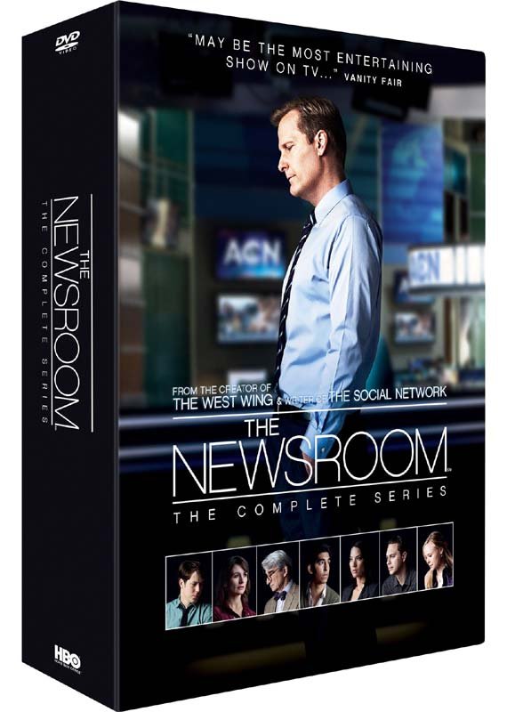 Newsroom　Complete　to　Seasons　Newsroom　·　The　(2015)　Collection　(DVD)