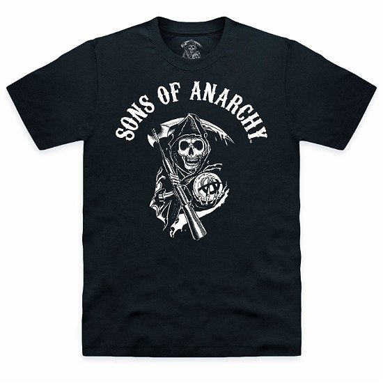 Cover for Sons Of Anarchy · T-shirt Classic Logo Black (MERCH)