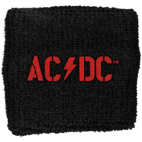 AC/DC Embroidered Wristband: PWR-UP Band Logo (Loose) - AC/DC - Produtos -  - 5056365708278 - 