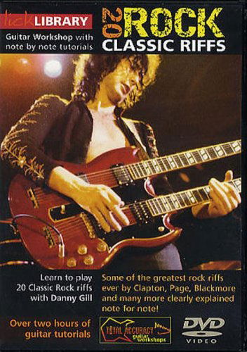 Cover for Instructional · Lick Library 20 Classic Rock Riffs Gtr D (DVD) (2009)