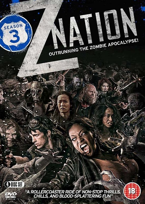 Z Nation Season 3 - Z Nation Season 3 - Film - Dazzler - 5060352303278 - 23. januar 2017