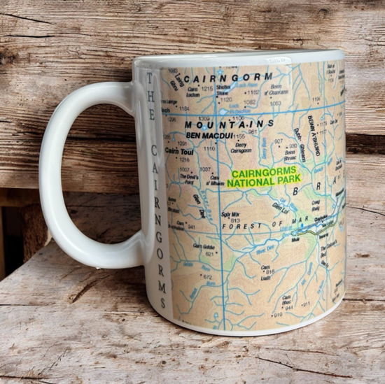 Cover for OS Map Ceramic Mug - Cairngorms National Park (MERCH) (2025)