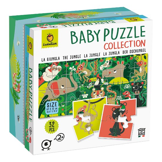 Cover for Ludattica: Baby Puzzle Collection · The Jungle (MERCH)