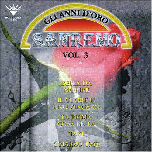 Cover for Festival Di San Remo: Gli Anni D'oro 3 / Various (CD) (2013)