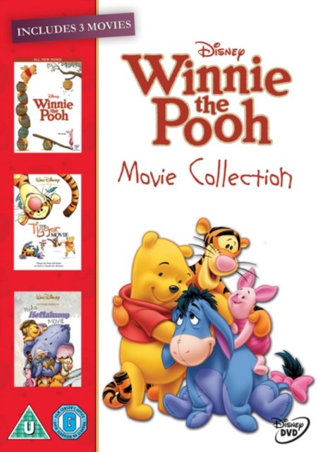 Cover for Winnie The Pooh Trilogy · Winnie The Pooh Movie Collection (3 Films) (DVD) (2011)