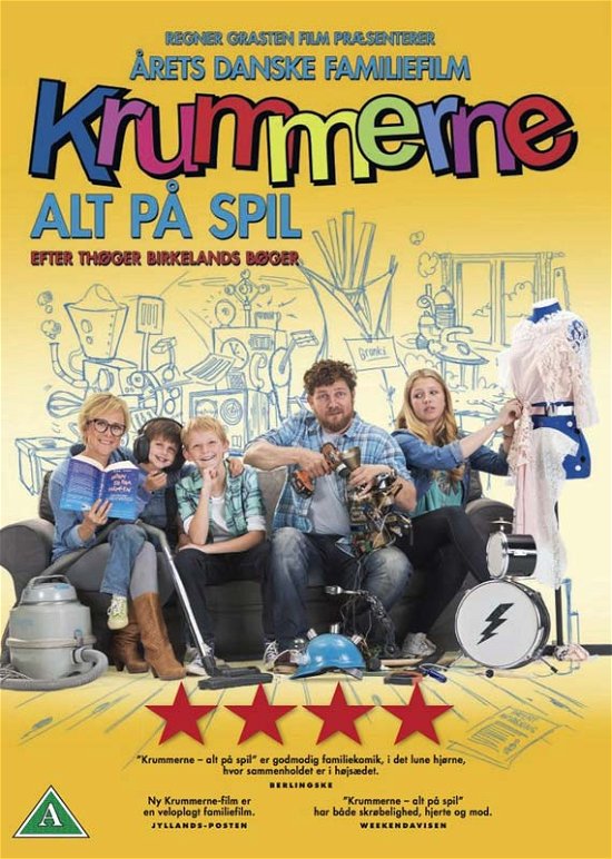 Cover for Krummerne · Alt På Spil (DVD) (2015)
