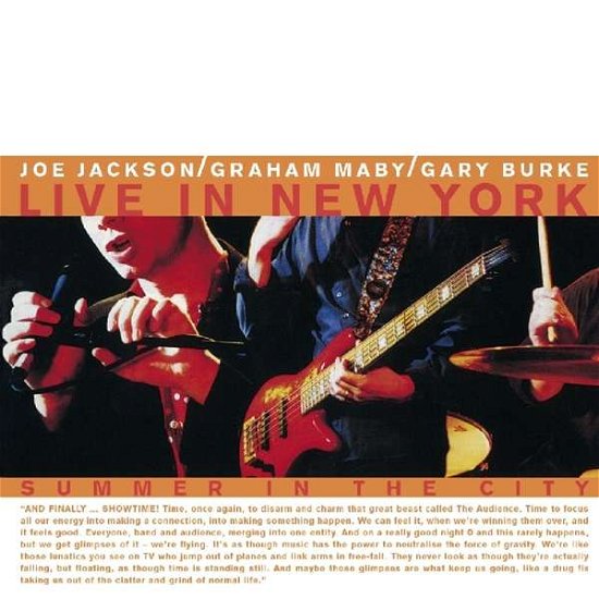 Summer In The City / Live In New York - Joe Jackson - Musik - MUSIC ON CD - 8718627226278 - 2. november 2017